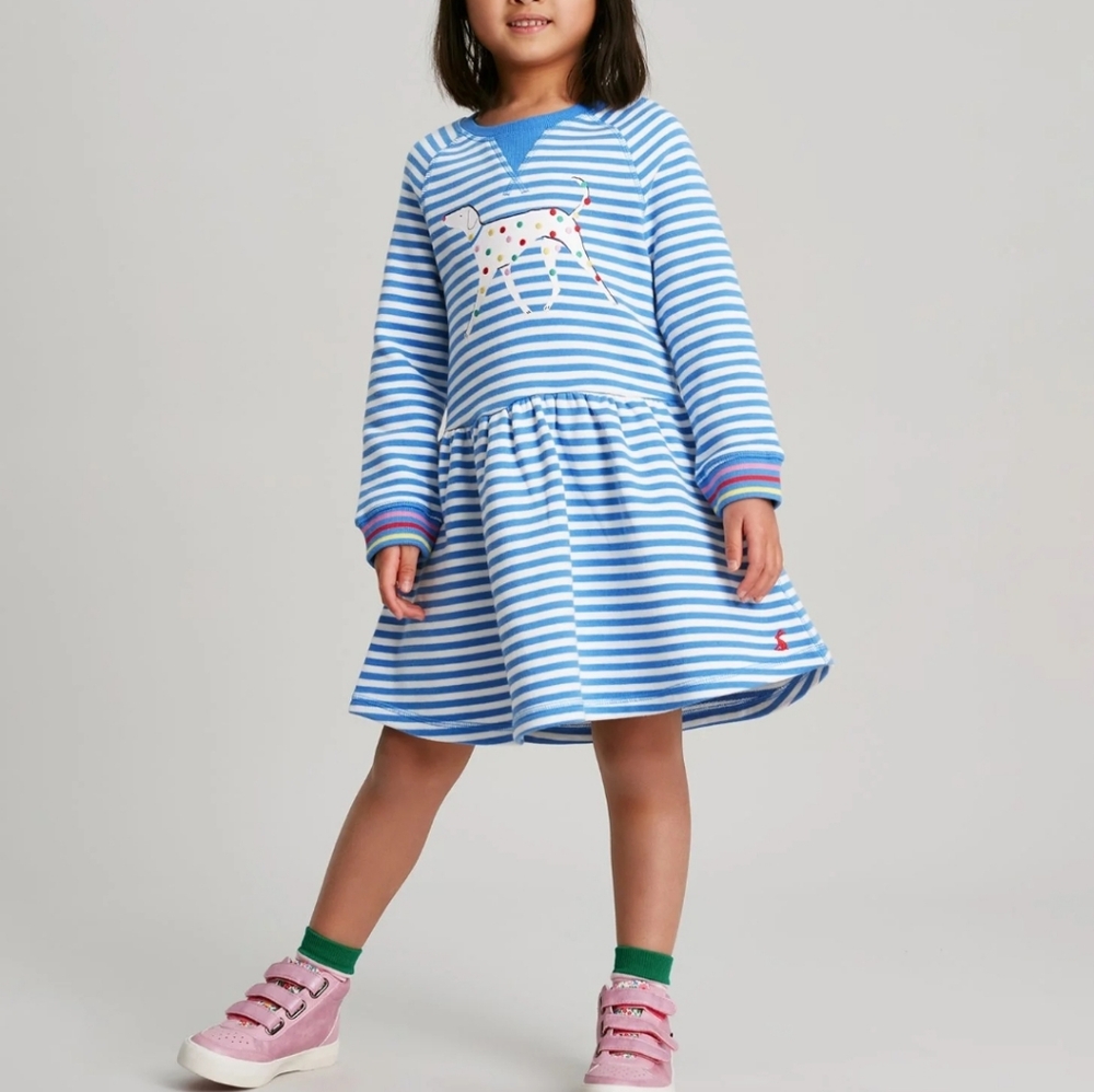 Joules girls sz 8 dachshund dress